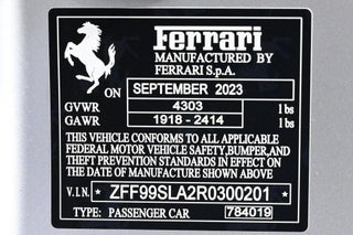 2024 Ferrari 296 GTB thumbnail – Miami, FL – 132
