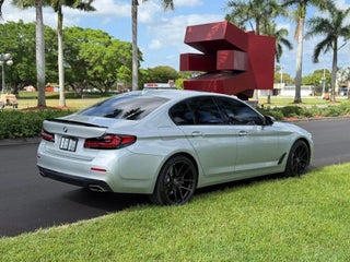 2021 BMW 5 Series thumbnail – Miami, FL – 3
