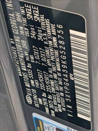 2019 Kia Sorento thumbnail – Hialeah, FL – 46