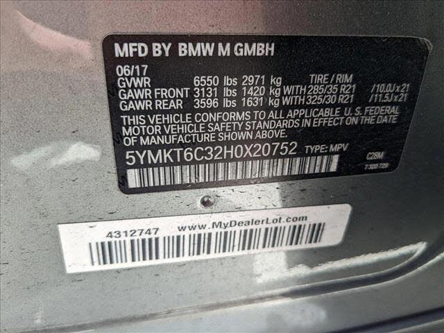 2017 BMW X5 M Base
                                    for sale in Davie, FL – photo 17