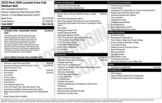 2023 Ram 2500 thumbnail – Pompano Beach, FL – 79