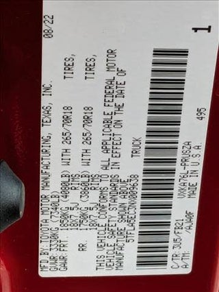 2022 Toyota Tundra thumbnail – Pembroke Pines, FL – 44