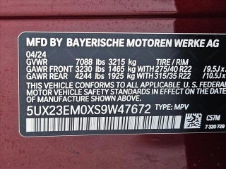 2025 BMW X7 thumbnail – Fort Lauderdale, FL – 24