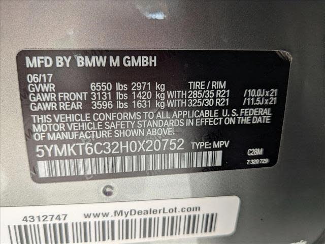2017 BMW X5 M Base
                                    for sale in Davie, FL – photo 40