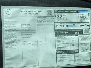 2024 Nissan Altima thumbnail – Pembroke Pines, FL – 32