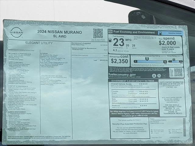 2024 Nissan Murano SL
                                    for sale in Pembroke Pines, FL – photo 32