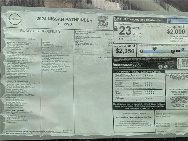 2024 Nissan Pathfinder SL
                                    for sale in Pembroke Pines, FL – photo 32