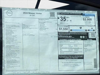 2024 Nissan Versa thumbnail – Pembroke Pines, FL – 32