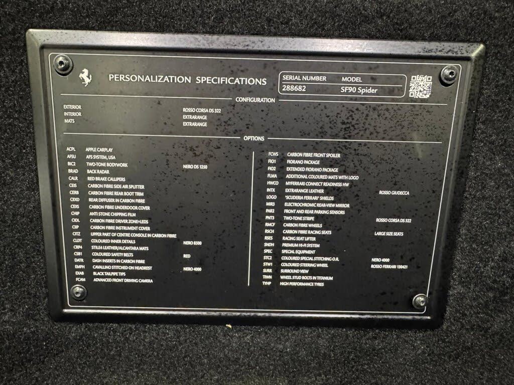 2023 Ferrari SF90 Spider Base
                                    for sale in Ft. Lauderdale, FL – photo 42