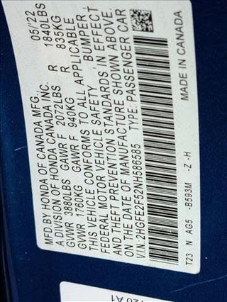 2022 Honda Civic thumbnail – Hialeah, FL – 30
