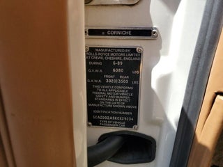 1989 Rolls-Royce Corniche thumbnail – Miami, FL – 184