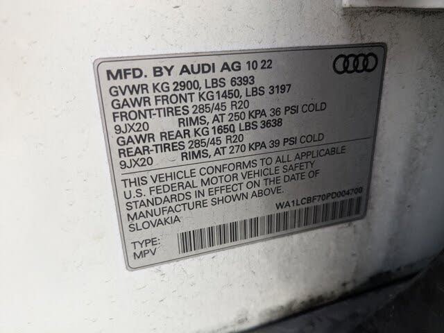 2023 Audi Q7 quattro Premium Plus 45 TFSI
                                    for sale in Pompano Beach, FL – photo 30