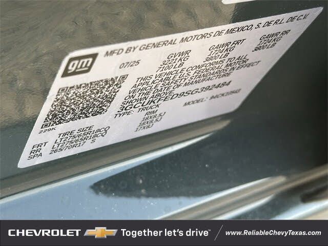 Image of 2025 Chevrolet Silverado 1500