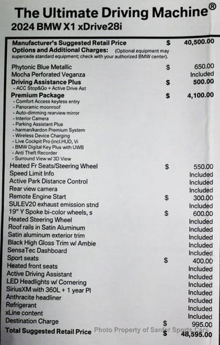 2024 BMW X1 thumbnail – Miami, FL – 47