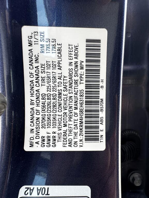 Image of 2014 Honda CR-V