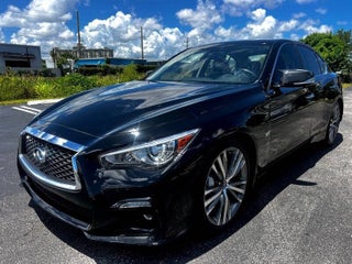 2018 Infiniti Q50 thumbnail – Pompano Beach, FL – 3