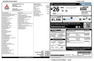 2023 Mitsubishi Outlander Sport thumbnail – Miami, FL – 12