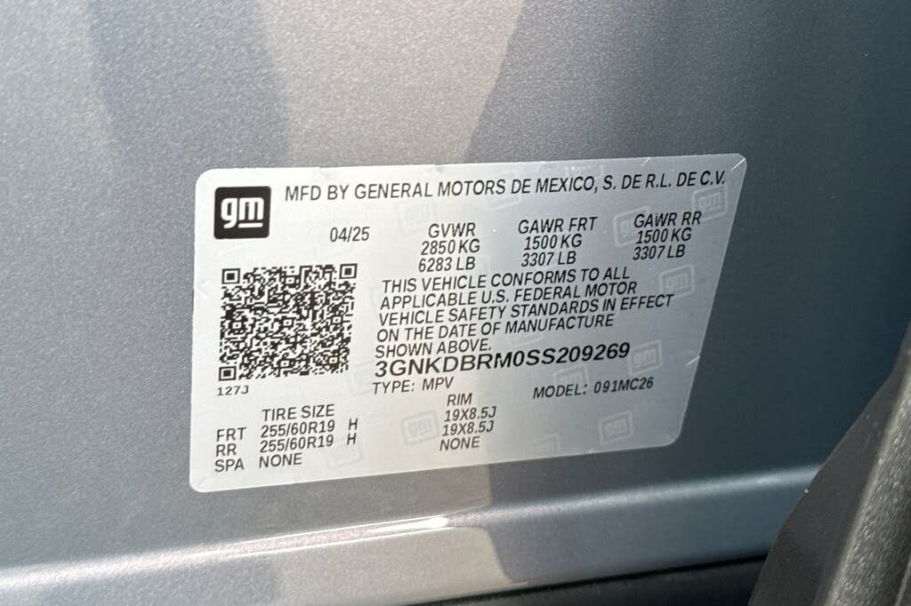 Image of 2025 Chevrolet Blazer EV