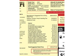 2022 Ferrari F8 Spider thumbnail – Boca Raton, FL – 3