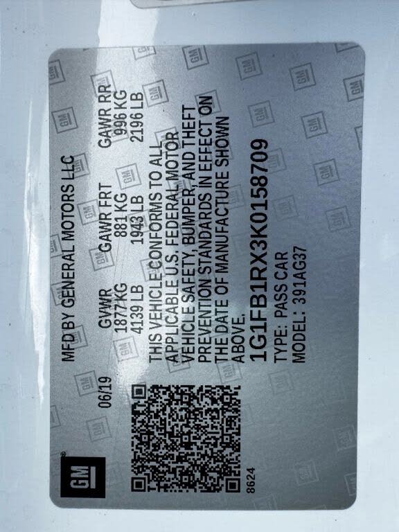 2019 Chevrolet Camaro LS
                                    for sale in Miami, FL – photo 22