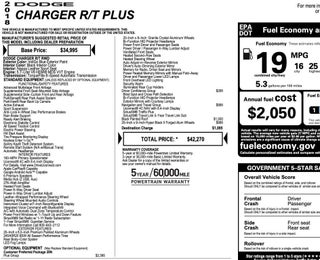 2018 Dodge Charger thumbnail – Davie, FL – 32