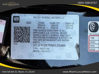 2022 Chevrolet Camaro thumbnail – Miami, FL – 24