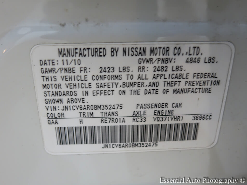 Image of 2011 Infiniti G37