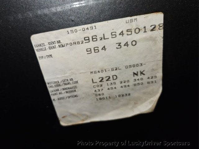 1990 Porsche 911 Carrera 2
                                    for sale in Miami, FL – photo 228