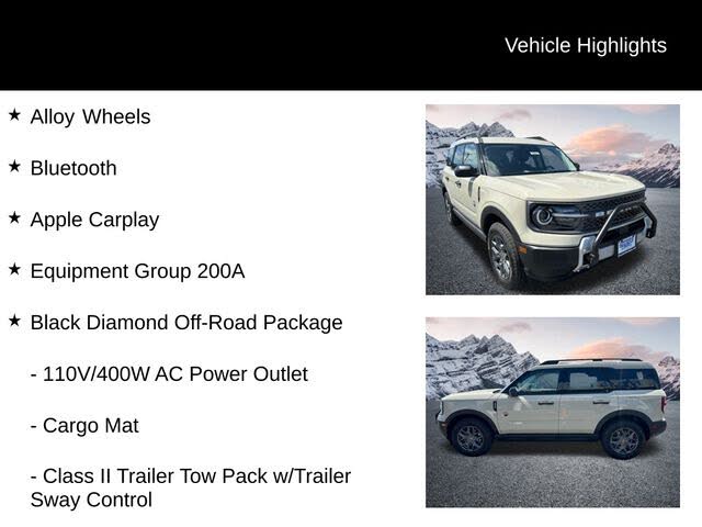 2025 Ford Bronco Sport