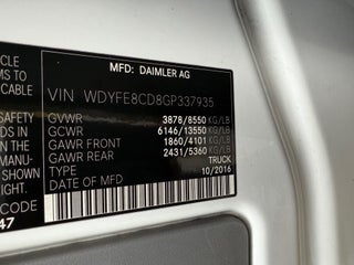 Image of 2016 Mercedes-Benz Sprinter