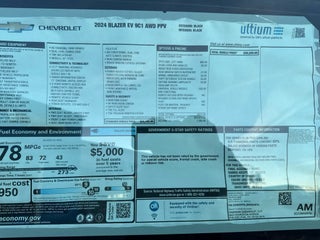 Image of 2024 Chevrolet Blazer EV