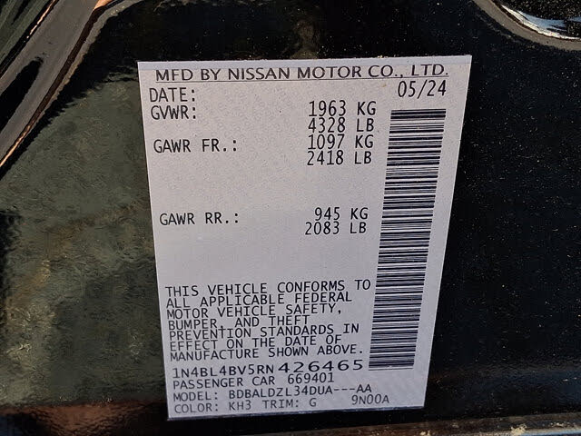 2024 Nissan Altima