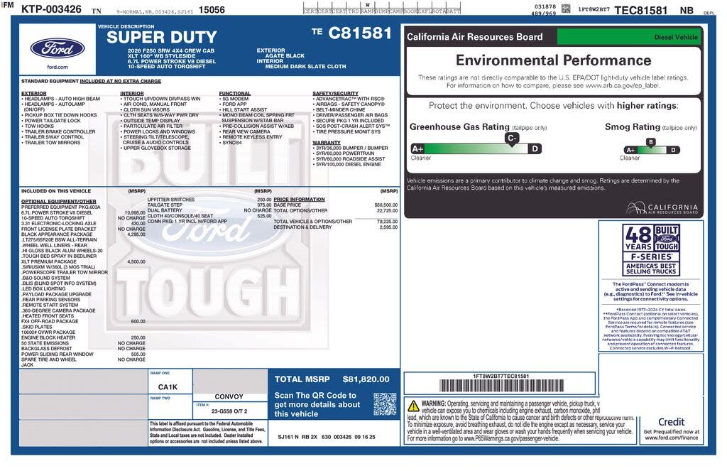 2026 Ford F-250
