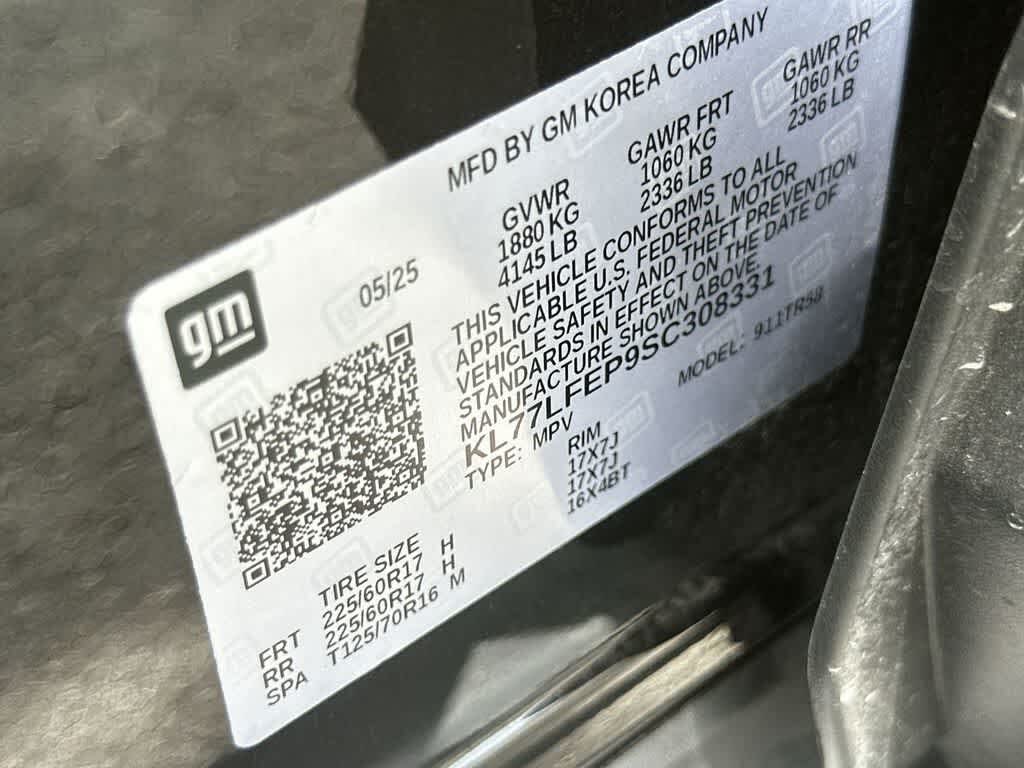 2025 Chevrolet Trax