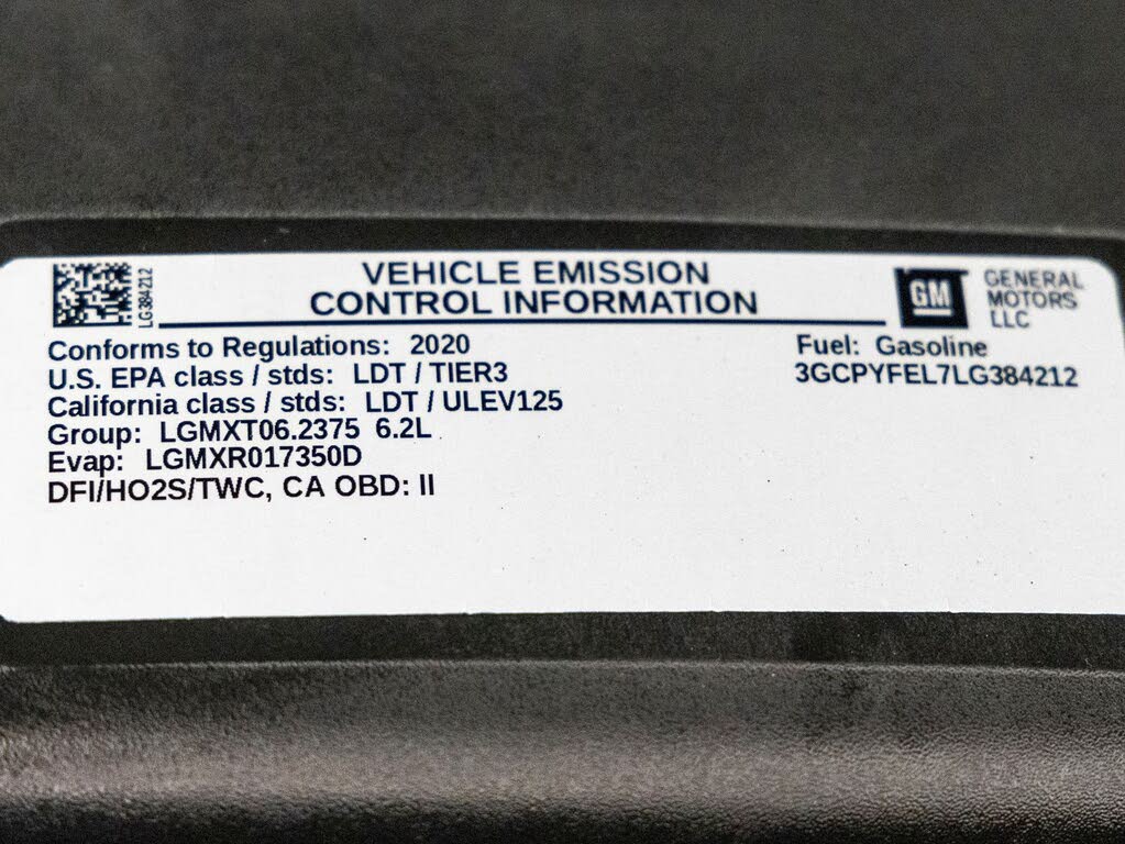 2020 Chevrolet Silverado 1500