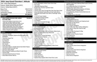 2026 Jeep Grand Cherokee L