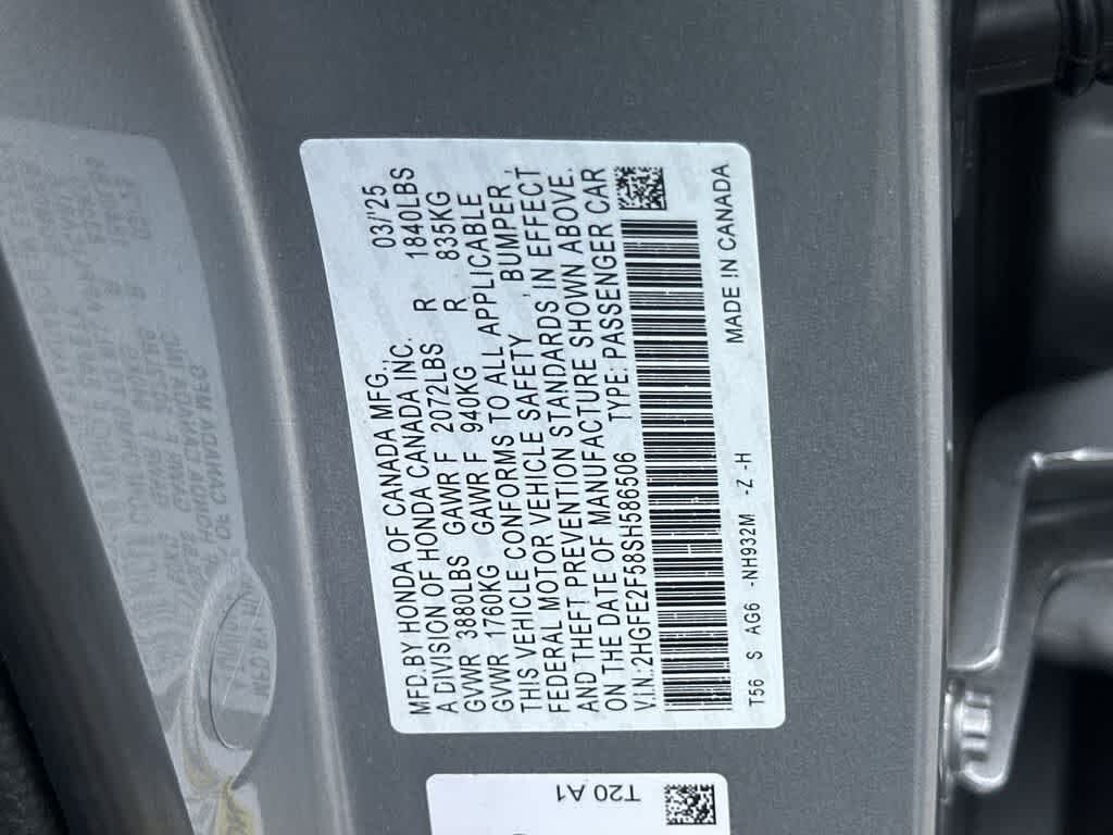 2025 Honda Civic