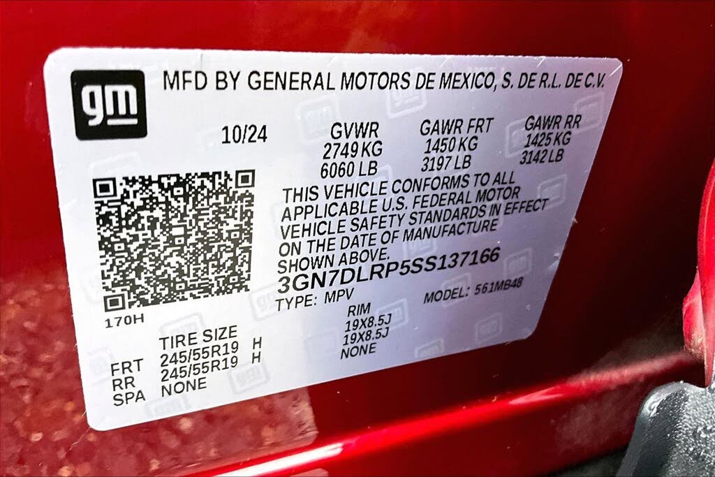 2025 Chevrolet Equinox EV