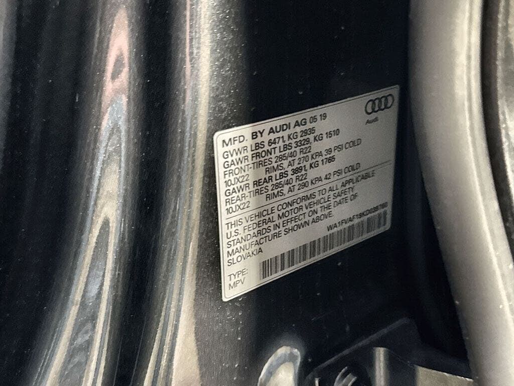 2019 Audi Q8
