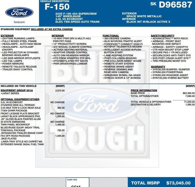 2025 Ford F-150