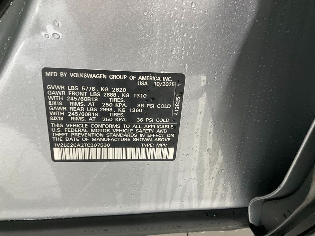 2026 Volkswagen Atlas Cross Sport