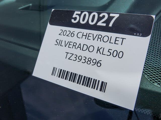 2026 Chevrolet Silverado 1500