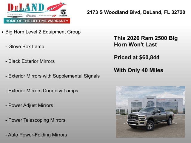 2026 Ram 2500