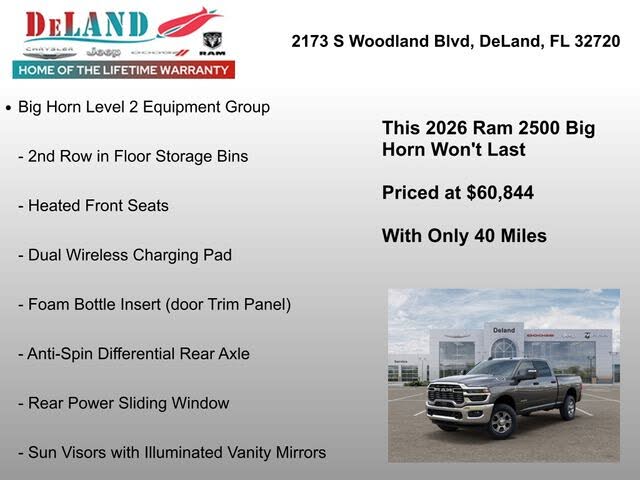 2026 Ram 2500