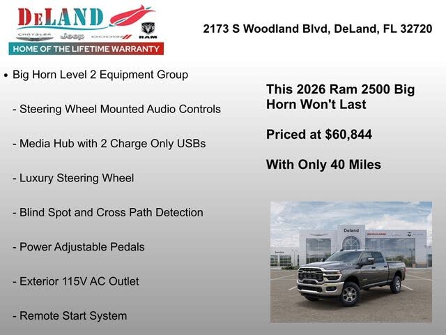 2026 Ram 2500