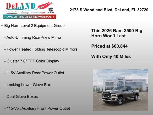 2026 Ram 2500