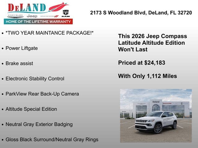 2026 Jeep Compass