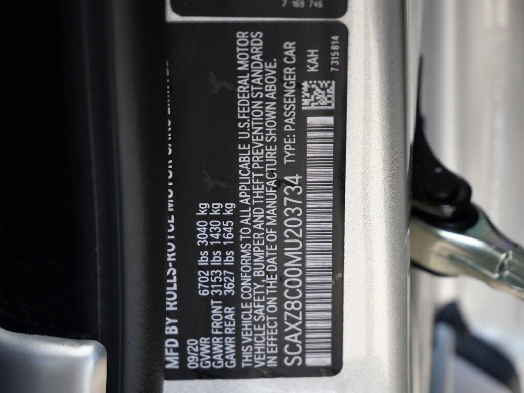 2021 Rolls-Royce Dawn