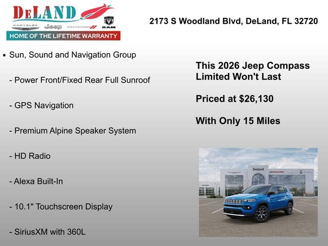 2026 Jeep Compass