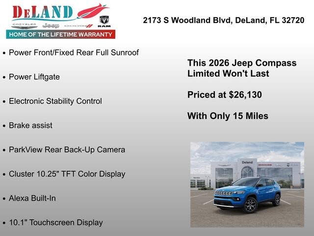2026 Jeep Compass